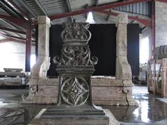 Winery Pedestal French Art Antique in Iron, 1800s, France