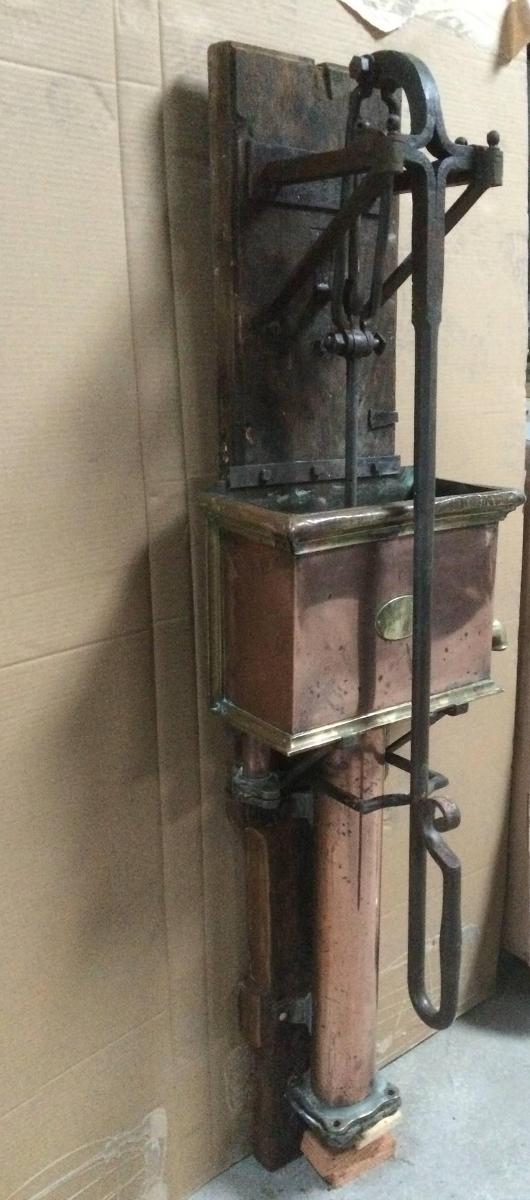 French Antique Kitchen Water Pump, 19th Century, France For Sale at 1stdibs