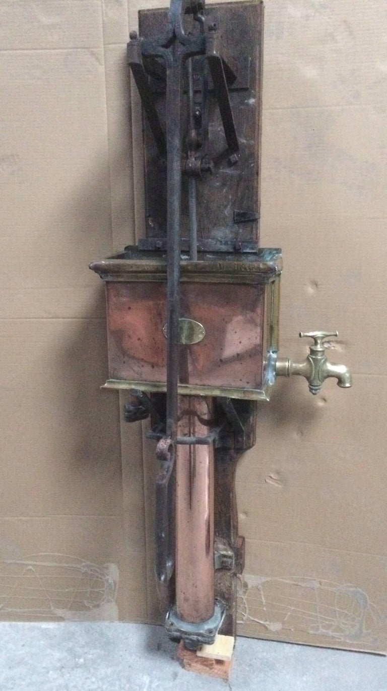 French Antique Kitchen Water Pump, 19th Century, France For Sale at 1stdibs