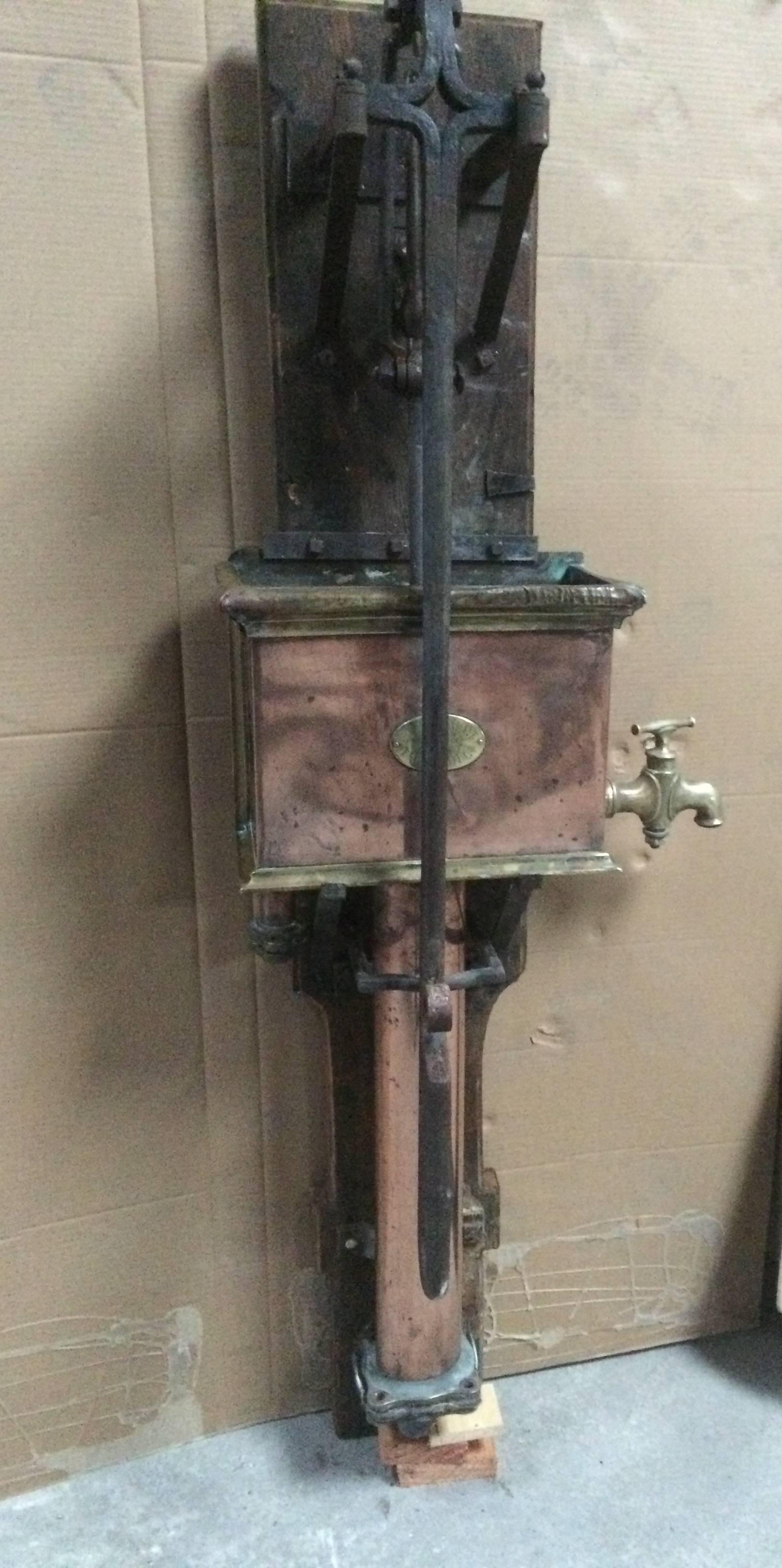 French Antique Fountain Water Pump, 19th Century, France For Sale 3