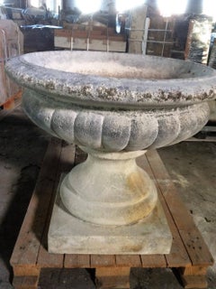 French Large Garden Urn, circa 1950s, France