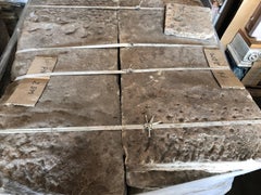 French Antique Limestone Flooring, 17th Century, France.