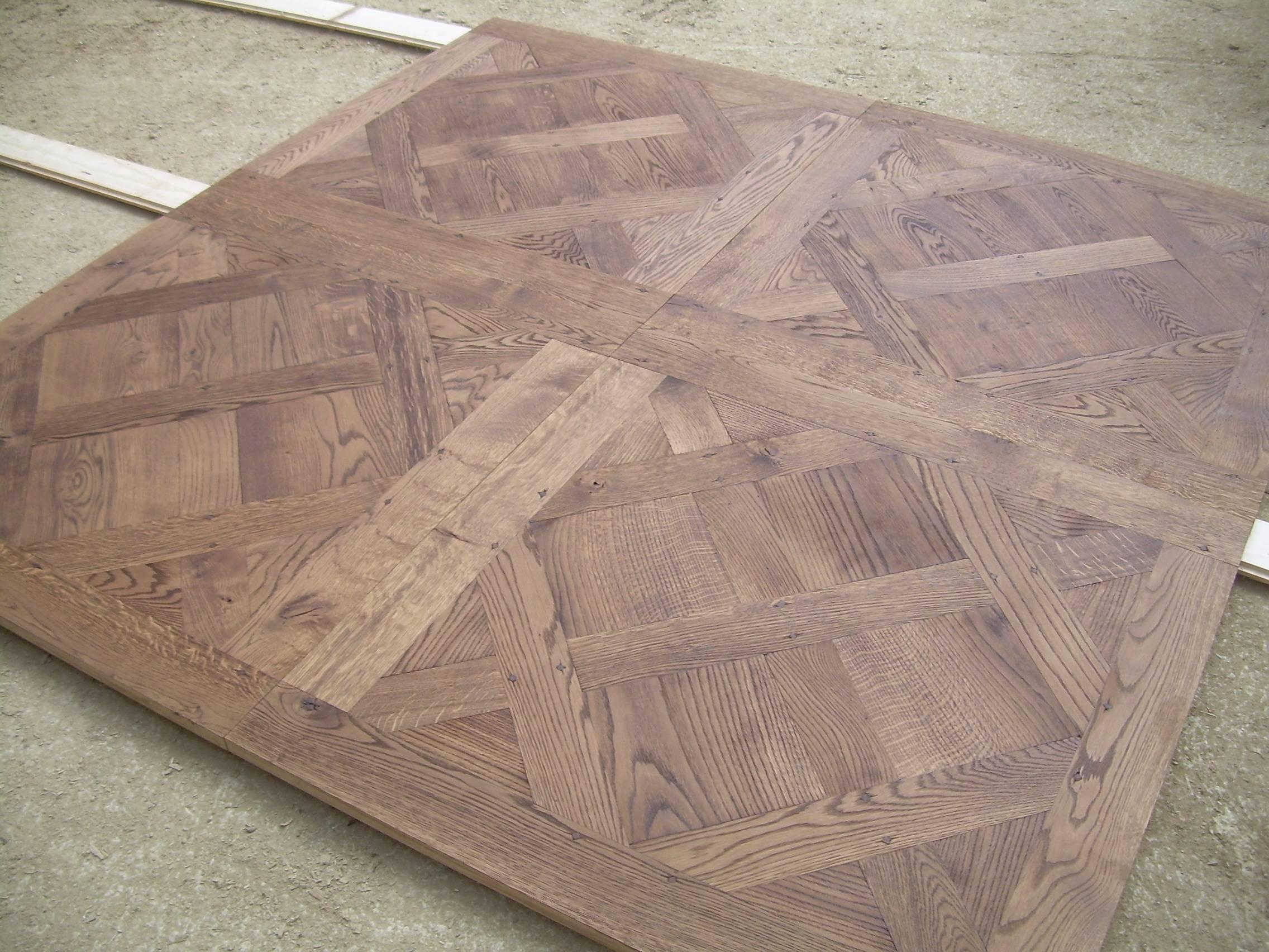 French solid wood oak flooring 