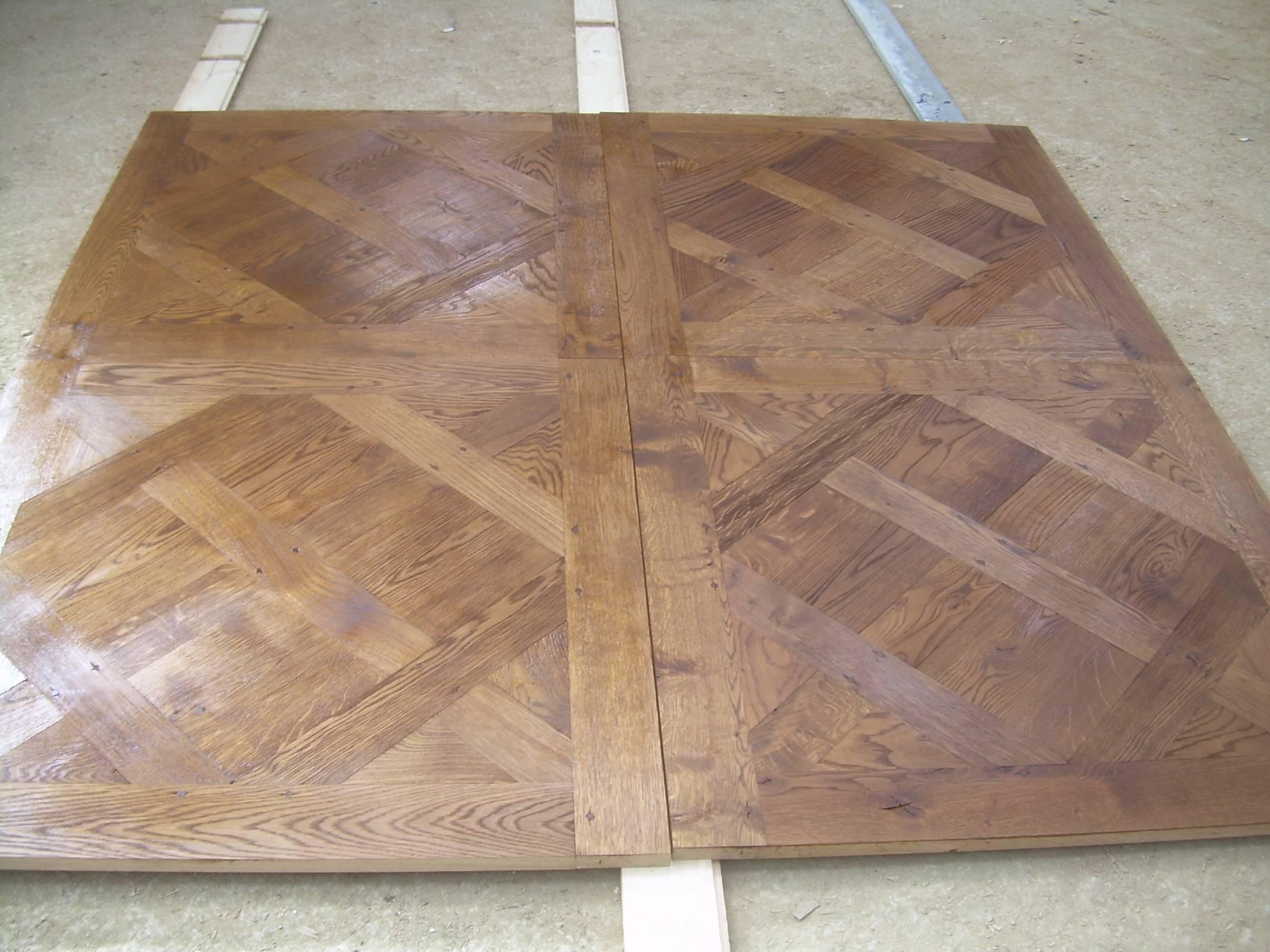 Louis XIV French Solid Wood Oak Flooring ‘Parquet De Versailles’ Handmade, France