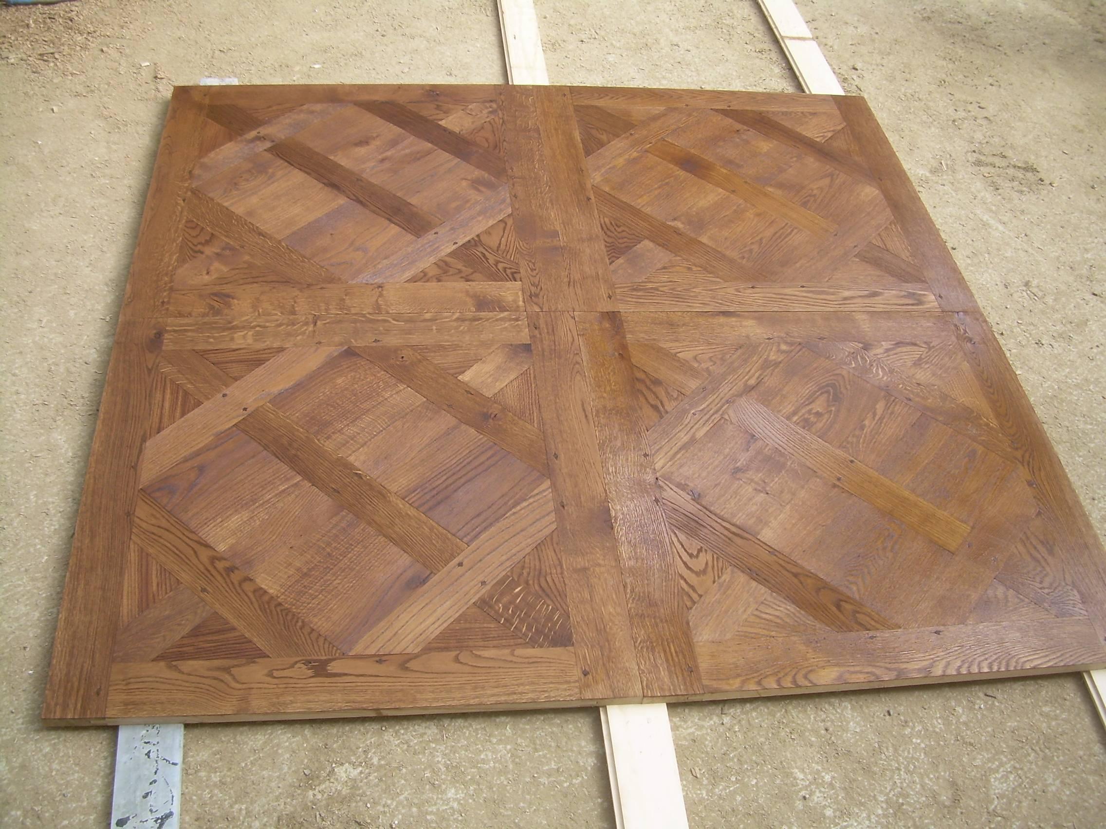 20th Century French Solid Wood Oak Flooring ‘Parquet De Versailles’ Handmade, France