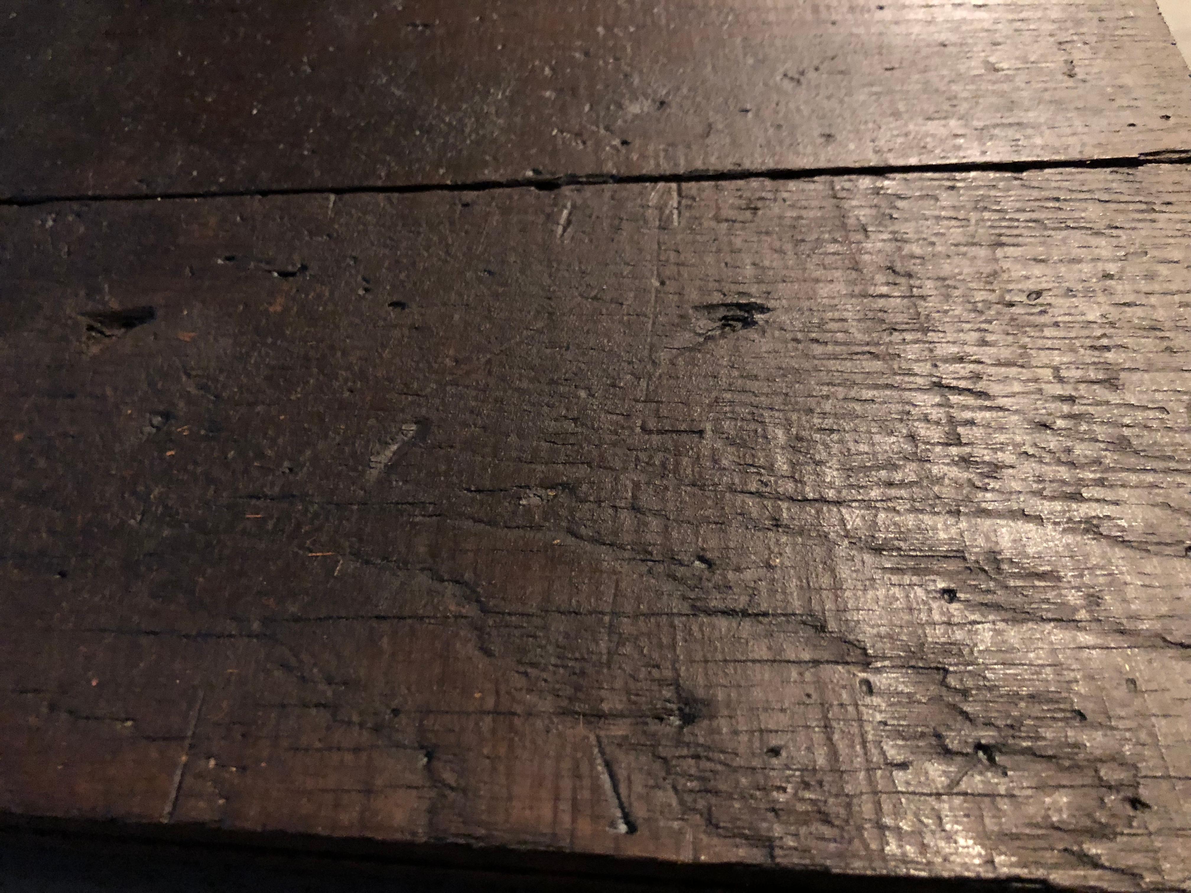 Original French Antique Solid Wood Oak Floors 18th Century, France For Sale 13
