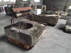 Original French Antique Wishing-Well in Limestone, 17th Century, France