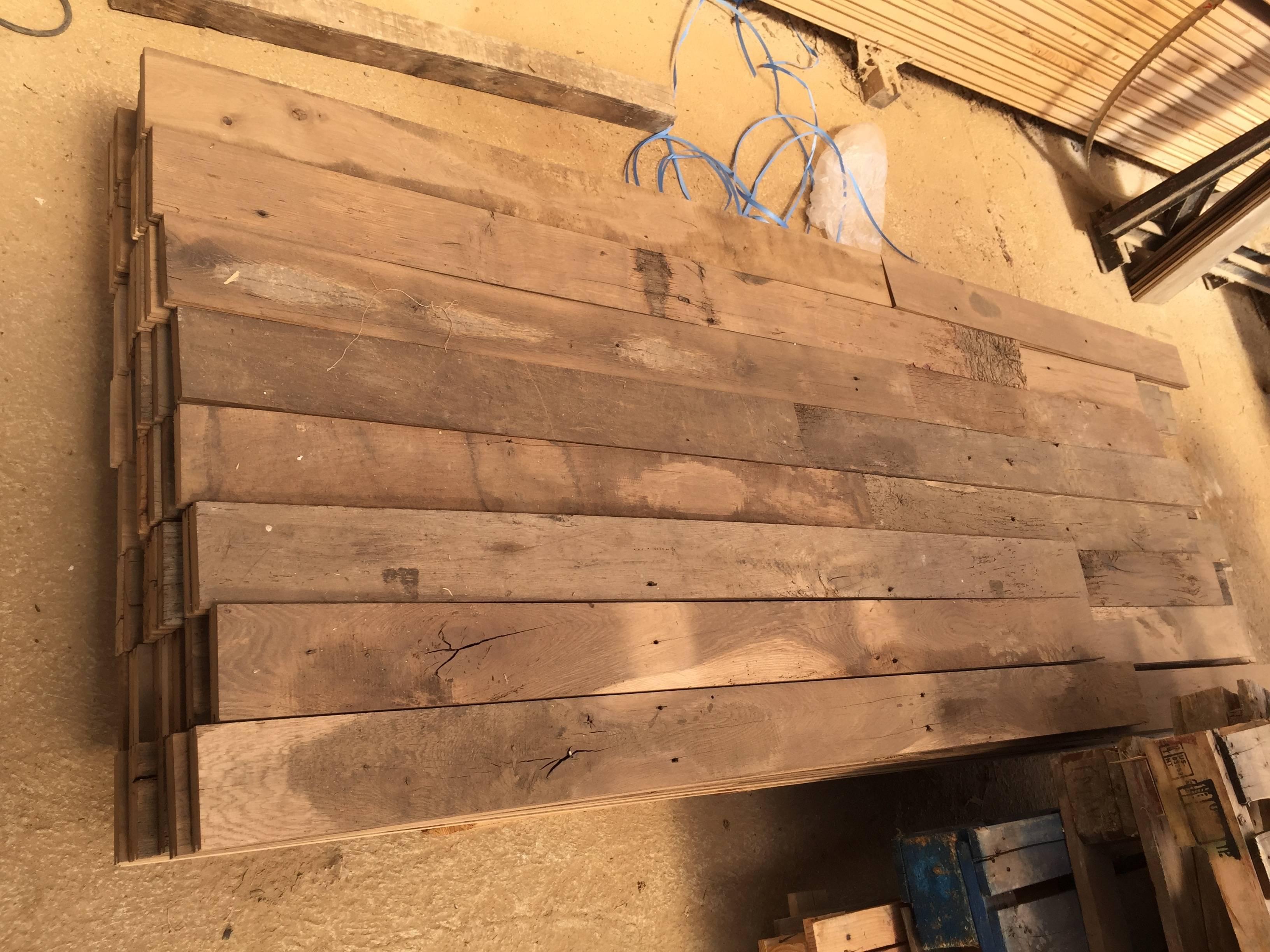 Reclaimed French Wood Oak Flooring from France For Sale 4