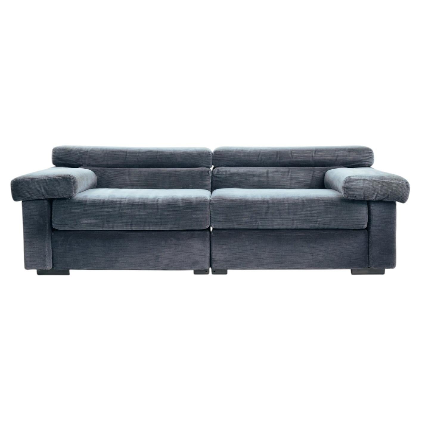 Afra & Tobia Scarpa B&B Italia Erasmo Modular Sofa, Fabric, Italy, 1970s