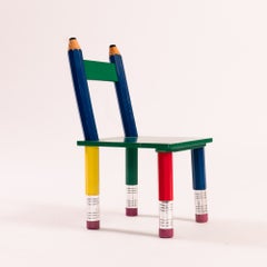 Crayon childrens chair