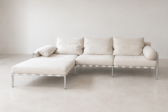 Rare B&B Italia Freetime L-shaped sofa by Antonio Citterio, 1980s