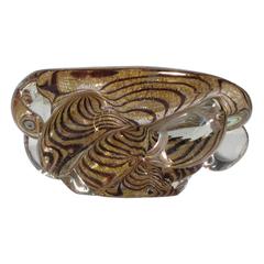 Midcentury Murano Ashtray