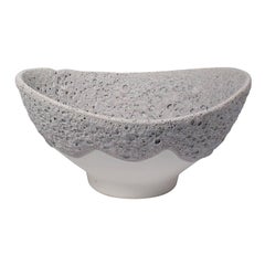Ceramic Bowl with Lava Glaze