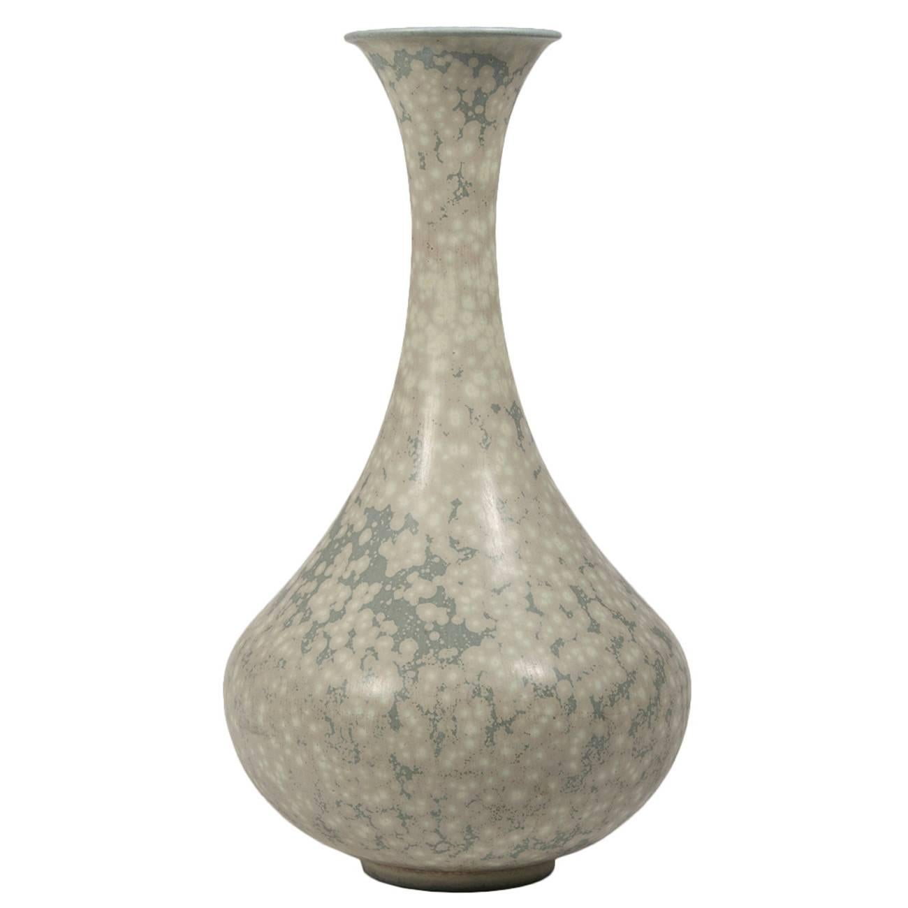 Gunnar Nylund Crystalline Vase For Sale