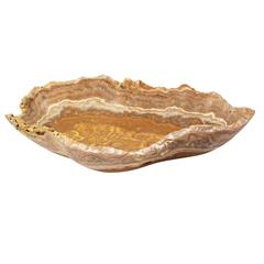 Onyx Bowl with Raw Edge