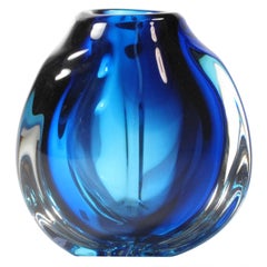 Blue Glass Vases