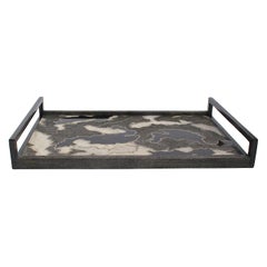 Shagreen, Penshell and Bronze Camouflage Tray