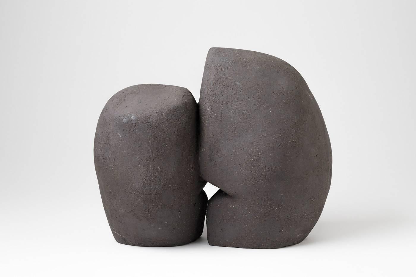 Fin du 20e siècle Incroyable forme sculpturale en céramique Visage de Tim Orr en vente