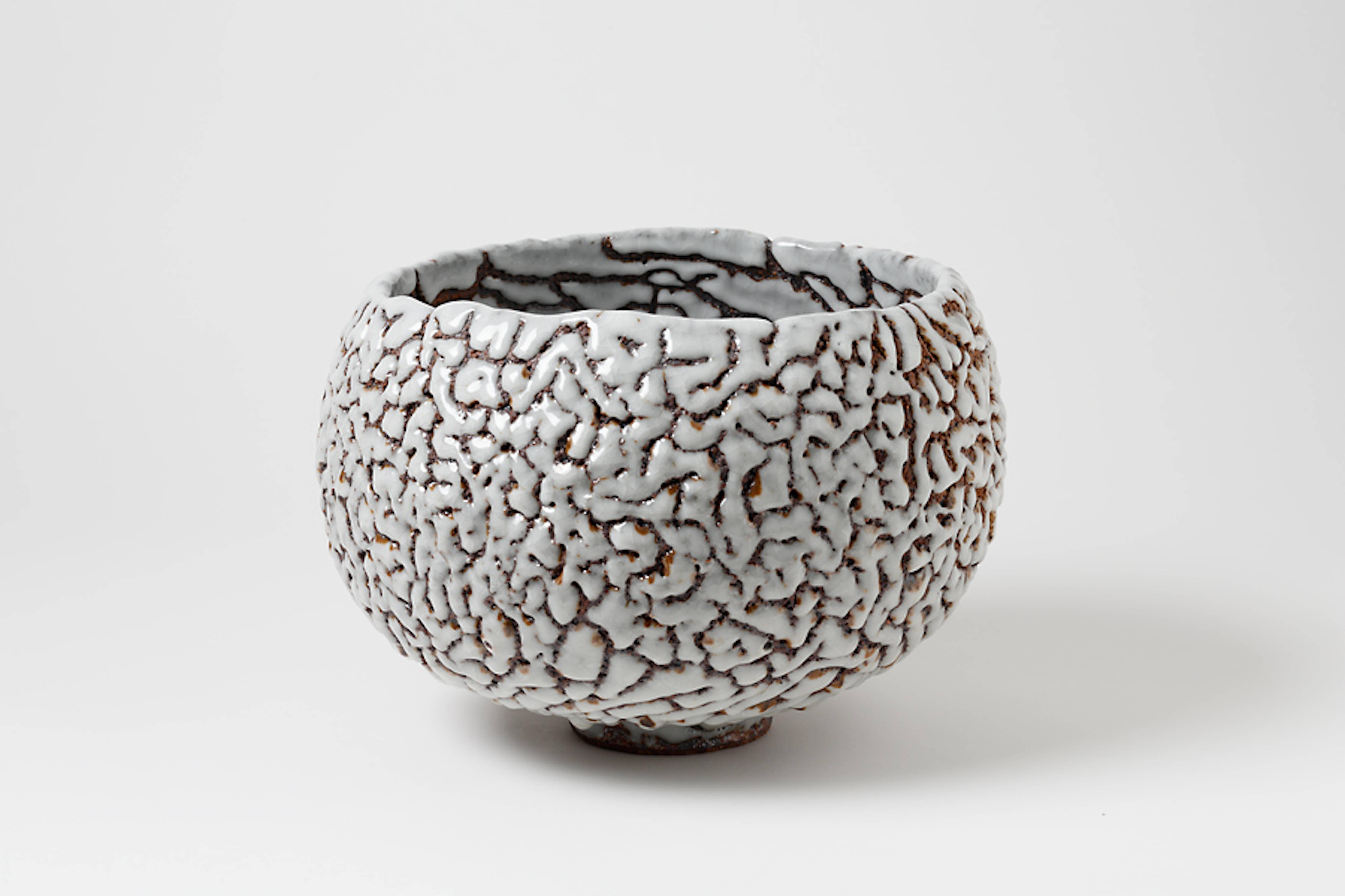 Contemporary Ceramic Cup by Rozenn Bigot In Excellent Condition In Neuilly-en- sancerre, FR