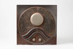 Stoneware Sculpture by Antoine de Vinck, circa 1980