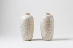 Pair of Ceramic Vases, by Georges Jaegle, 1930, Art Deco