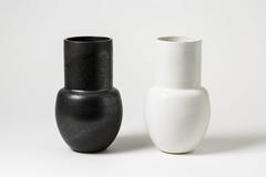Pair of Ceramic Vases by Jean Cacheleux, circa 2015