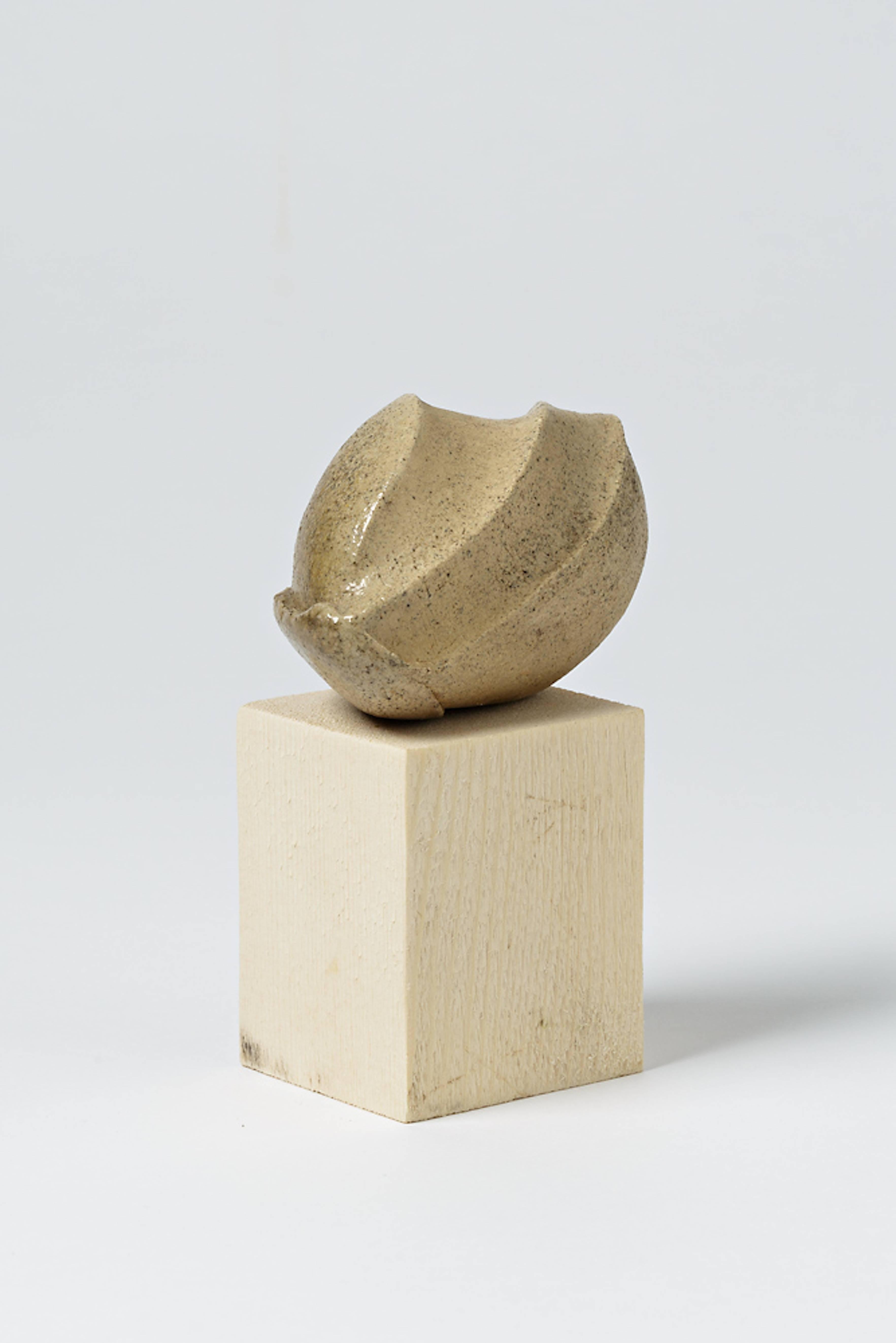 French Small Ceramic Sculpture by Elisabeth Joulia, circa 1981