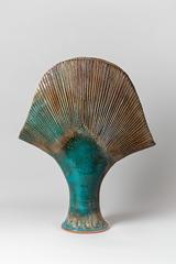 Important Stoneware Vase by Gustave Tiffoche, circa 1980