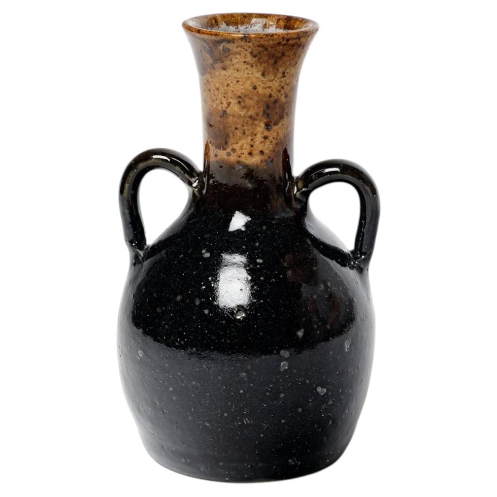 Jarrón de cerámica de estilo Art Déco del siglo XX, diseñado por Joseph Talbot La Borne, 1940 en venta