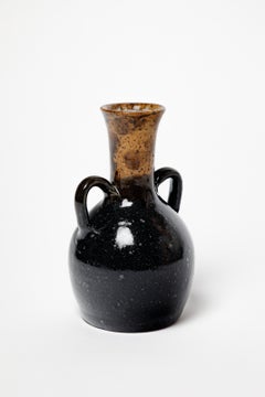 Vase en céramique de style Art déco du XXe siècle, signé Joseph Talbot La Borne, 1940