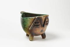 Amazing Zoomorphic Ceramic by Accolay, circa 1960-1970