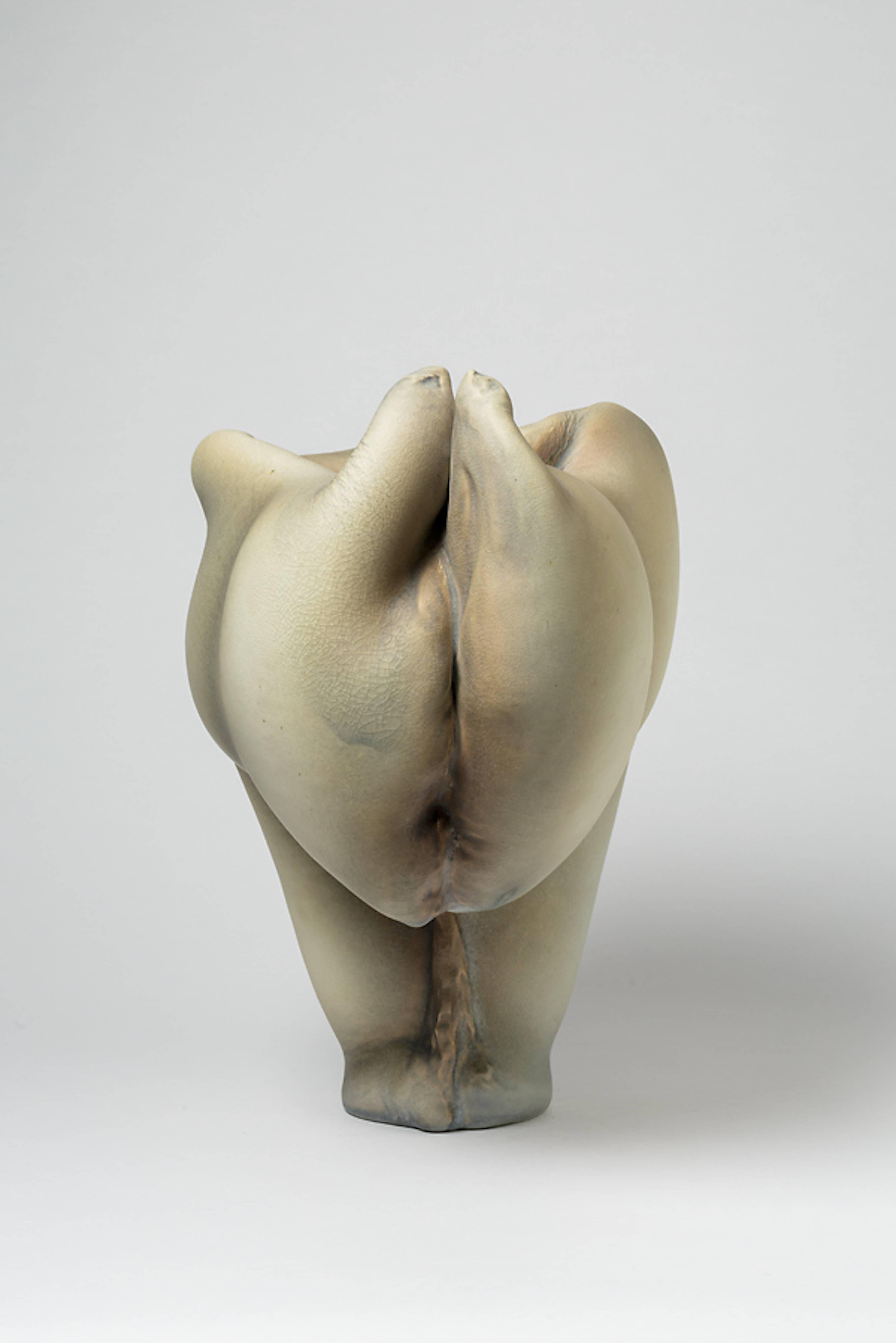Molded Extraordinary Porcelain Sculpture by Wayne Fischer, circa 2003