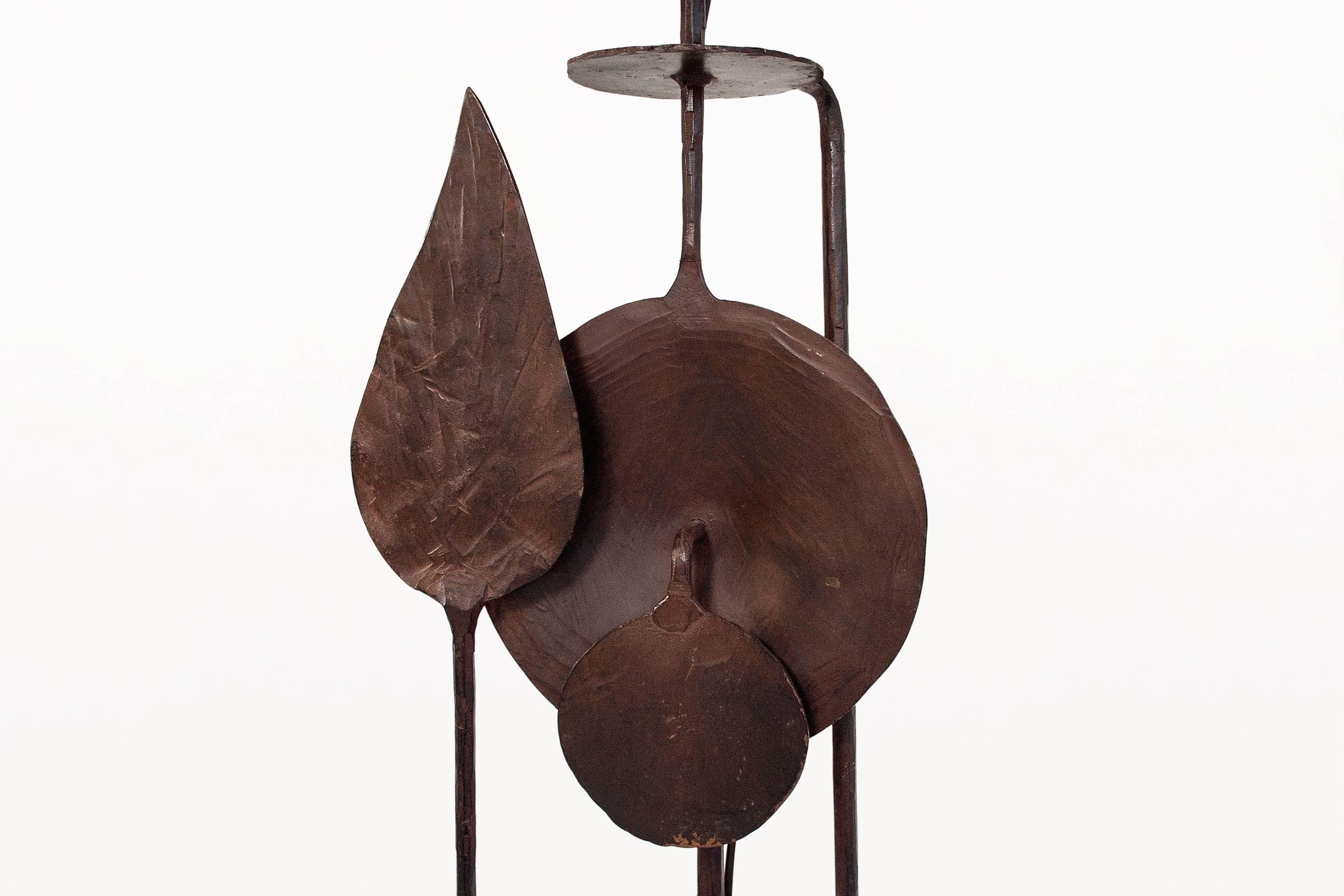 20th Century Very Large Sculptural Table Lamp by Giovanni Banci, circa 1970, Italy