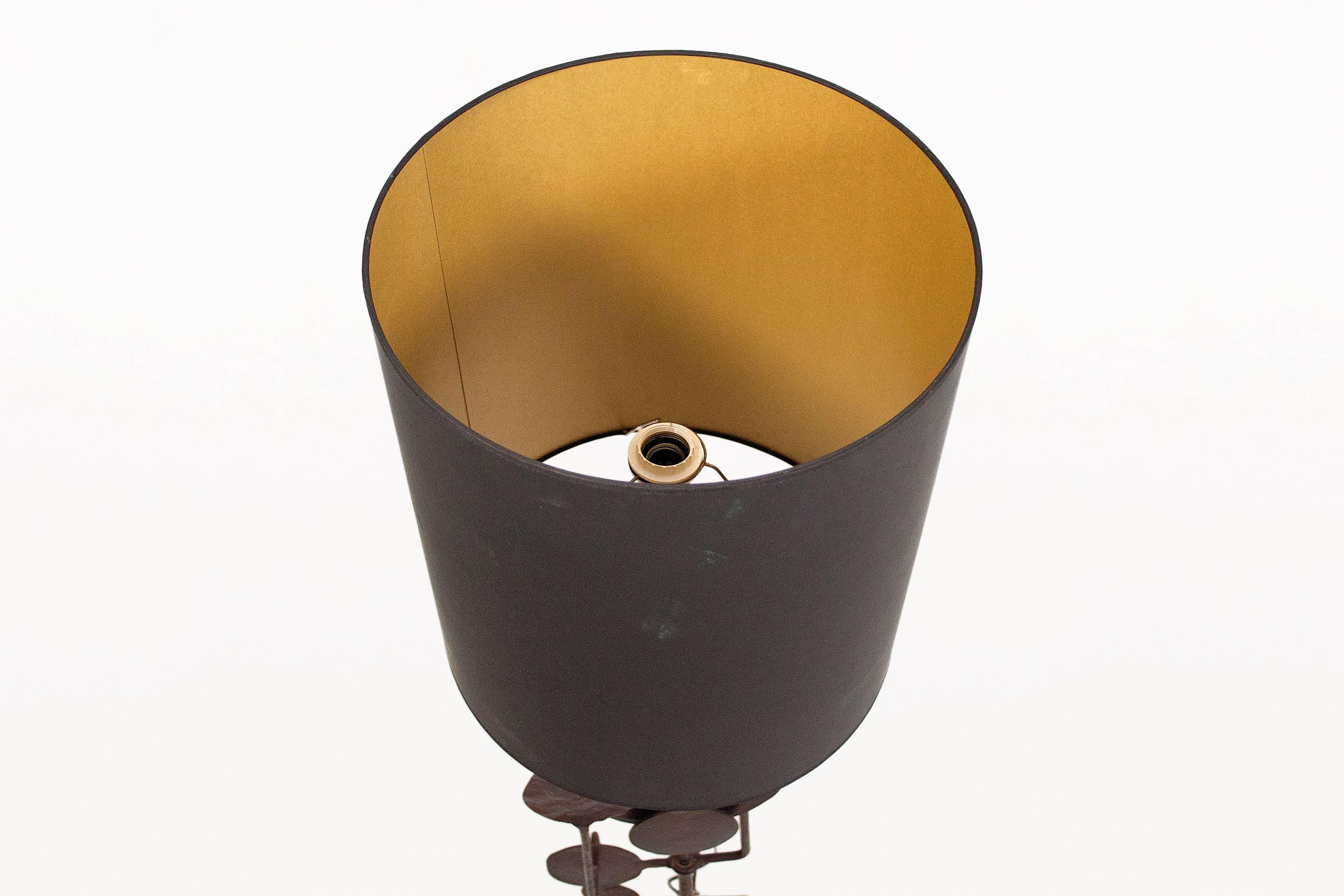Very Large Sculptural Table Lamp by Giovanni Banci, circa 1970, Italy 1