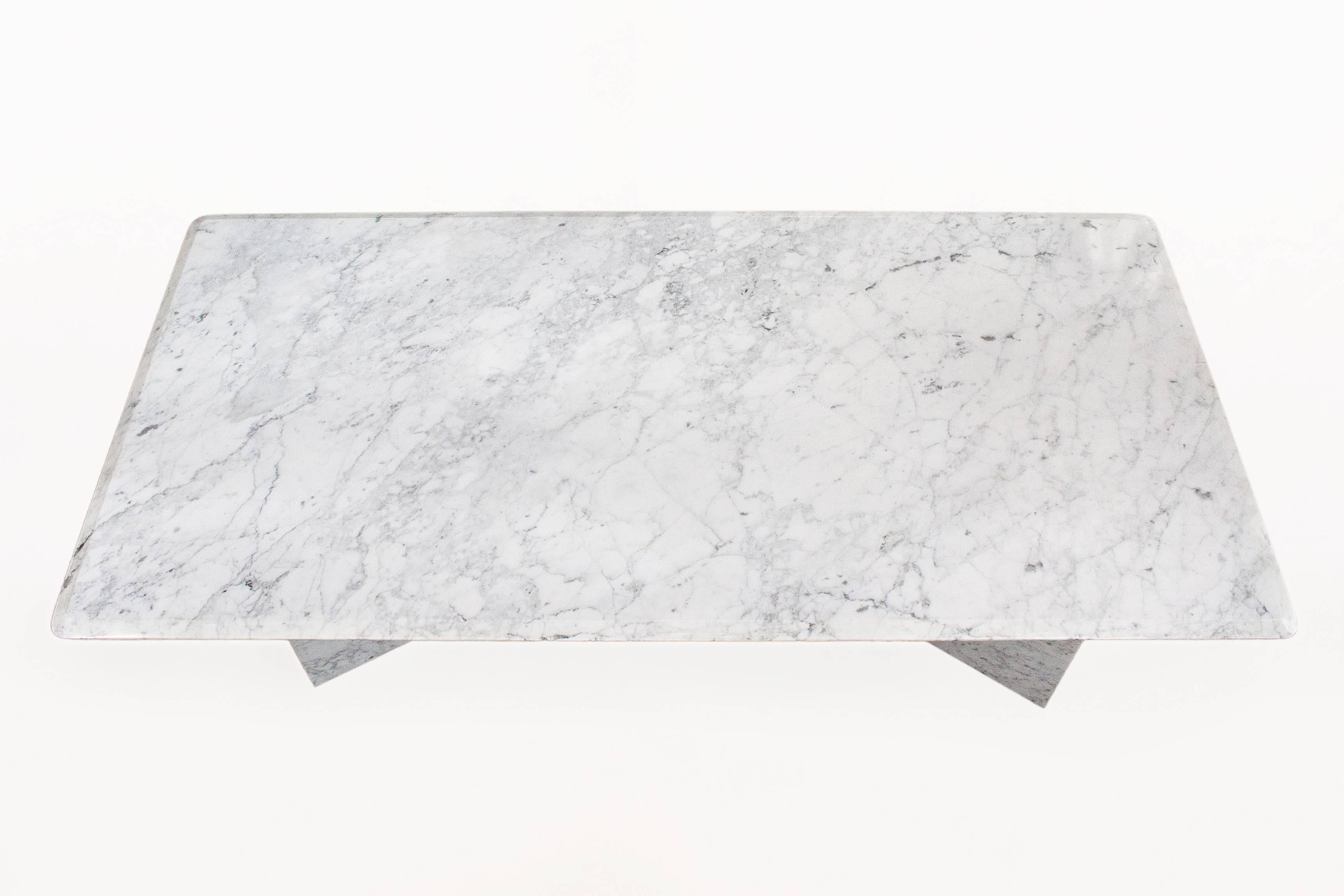 Mid-Century Modern Large Marble Dining Table, circa 1960, France