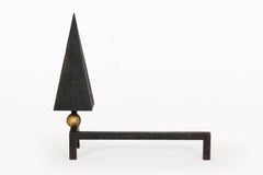 Pair of Andirons by Jean Royere, circa 1950, France