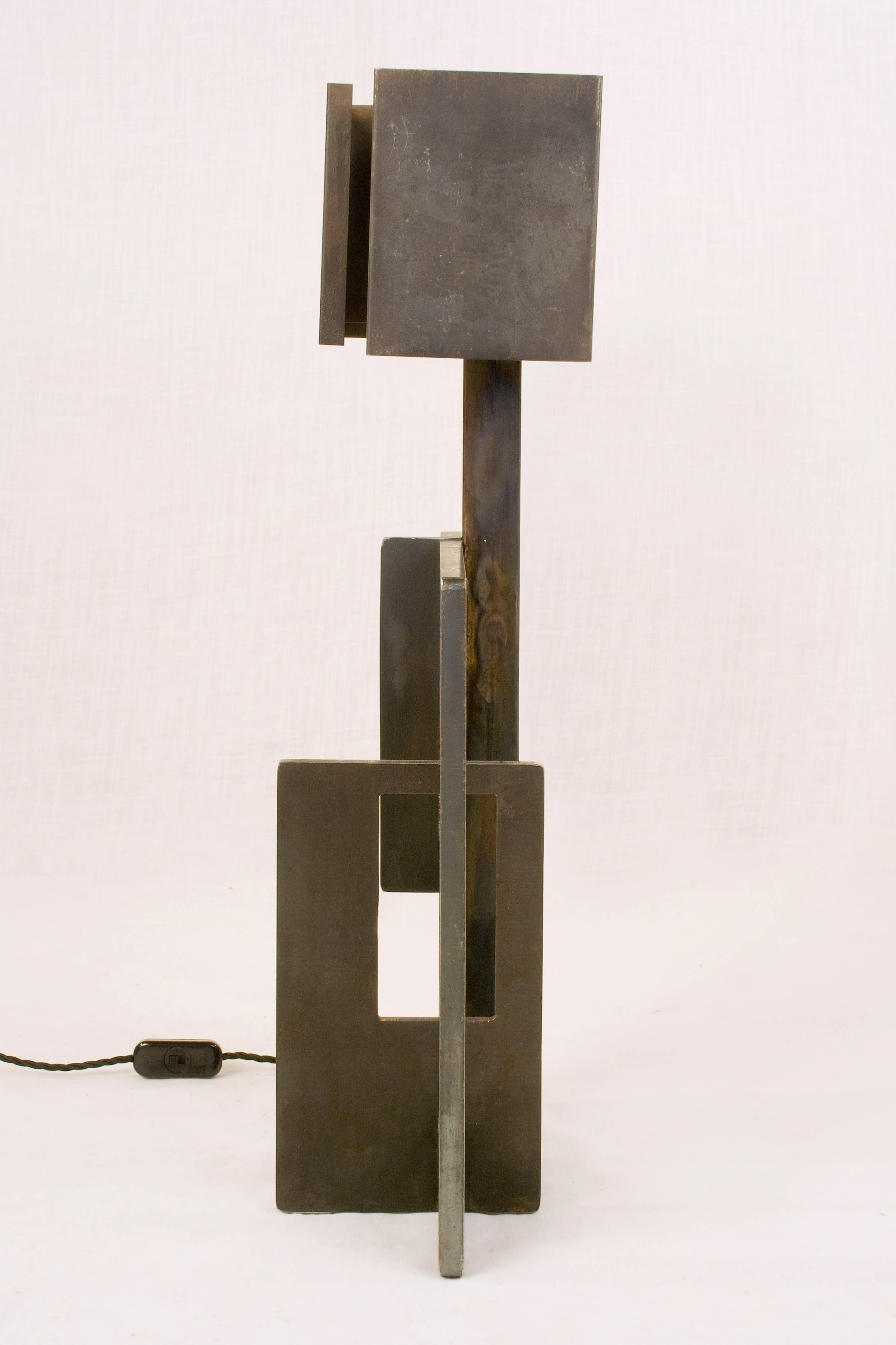 French Set of 2 Angelo Brotto Table Lamps, circa 1970, Italy
