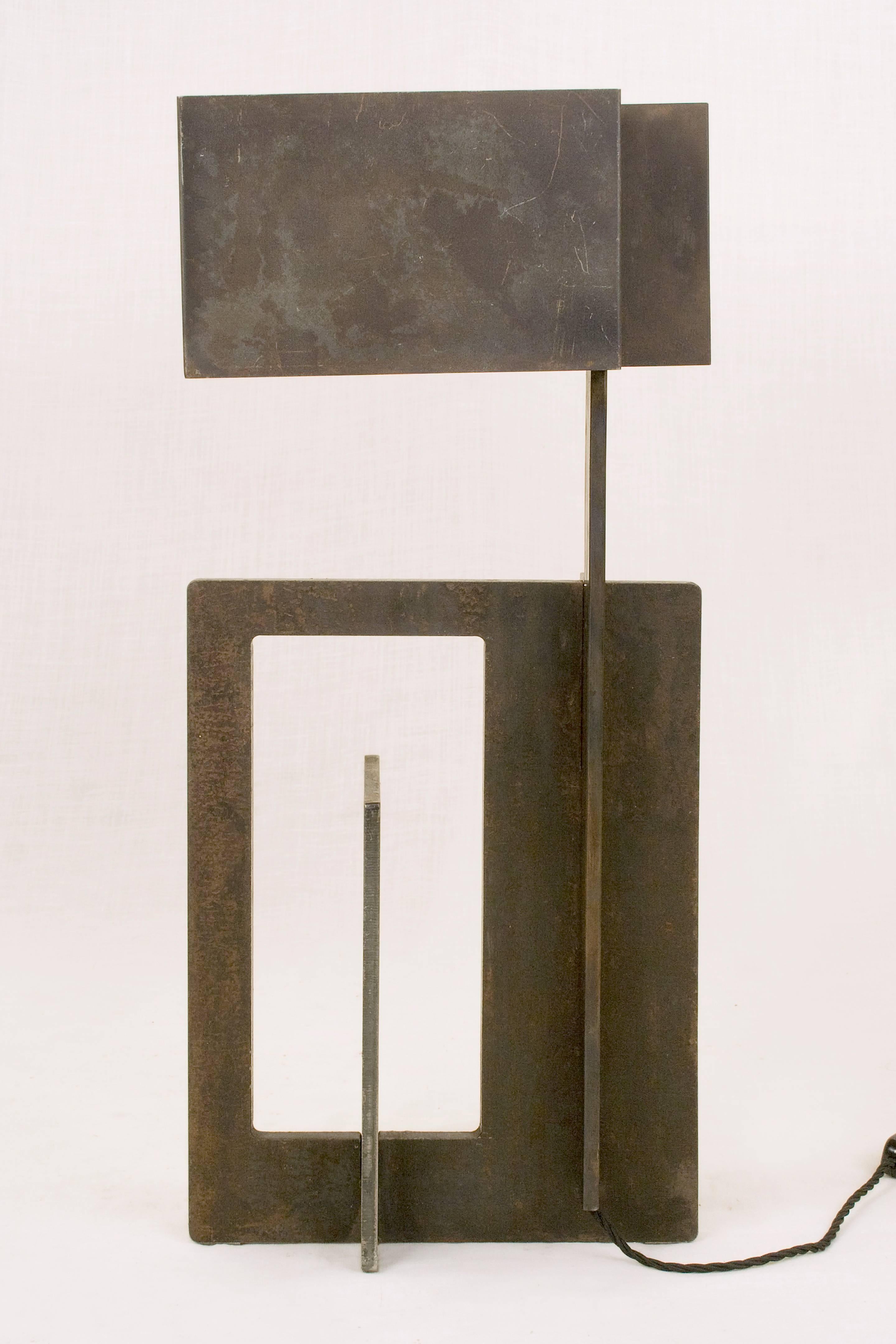 Set of 2 Angelo Brotto Table Lamps, circa 1970, Italy In Excellent Condition In Girona, Spain