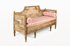 Late 18th Century Swedish Gustavian Daybed, Circa 1700's, Sweden