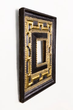 17th Century Spanish Guilloché Frame, Circa 1600's, Spain