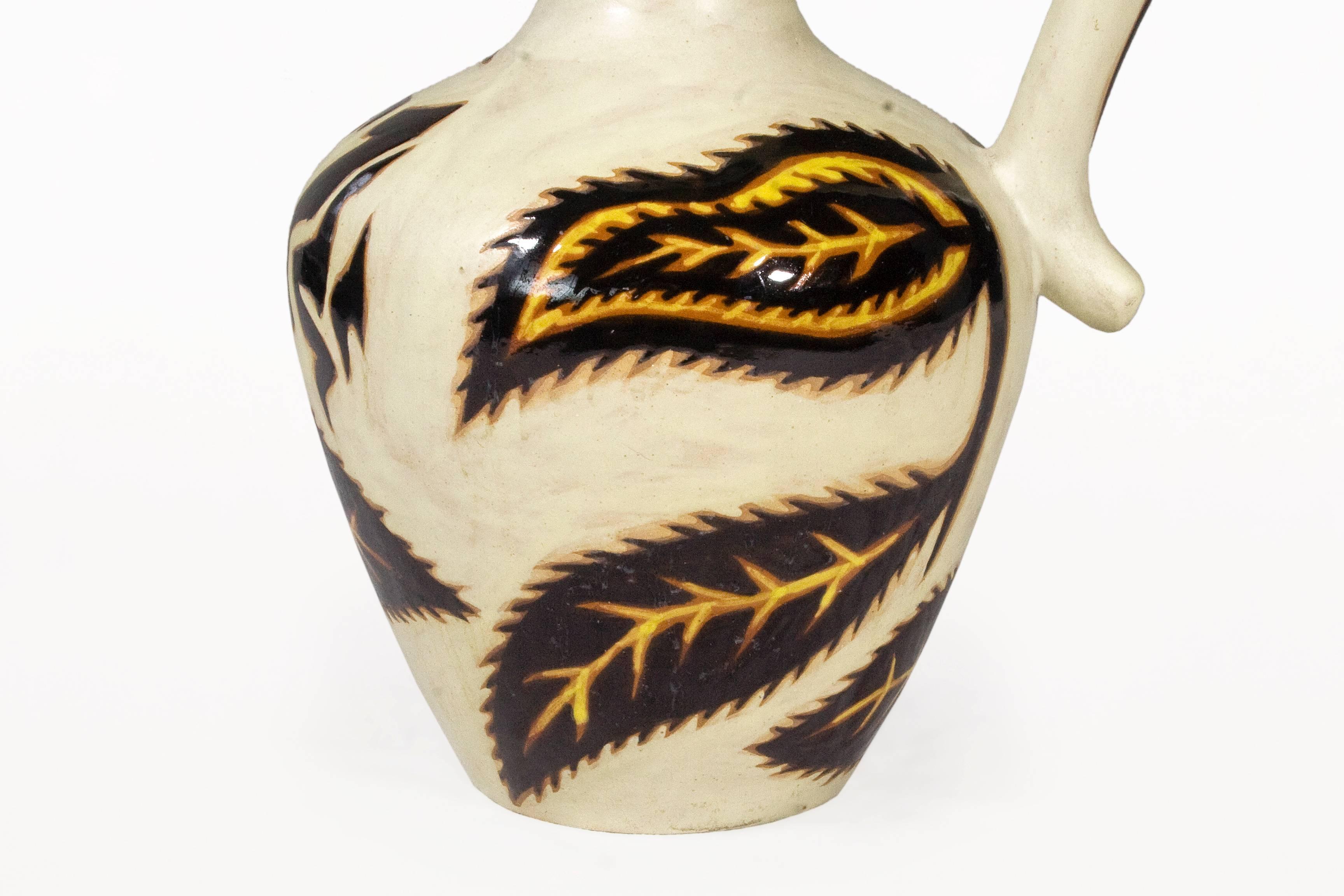 Jean Lurçat Vase, Sant Vincens, circa 1960, France In Good Condition In Girona, Spain
