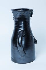 Robert and Jean Cloutier Black Vase, circa 1960, France