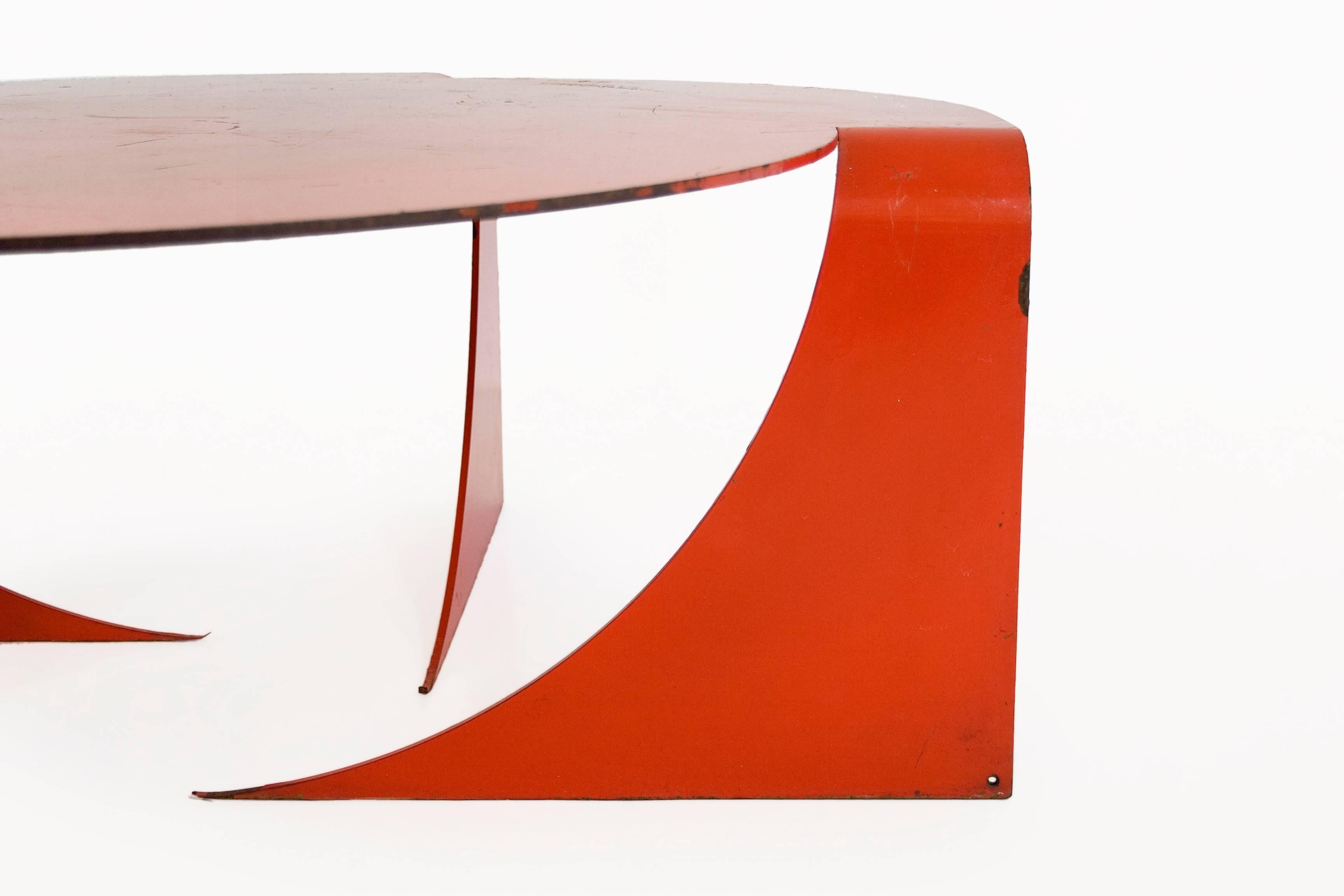 Contemporary Red Steel 