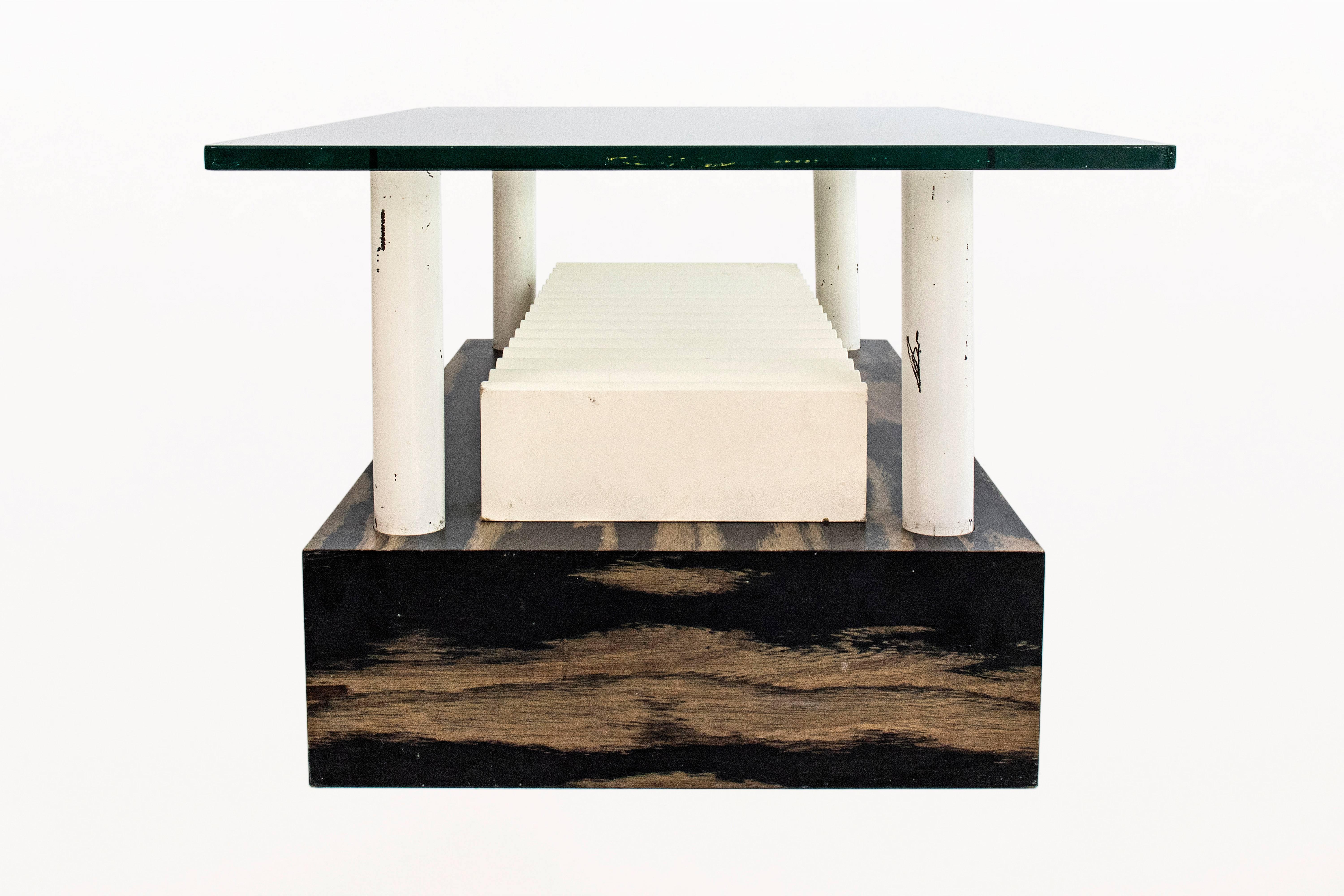 Mid-Century Modern Memphis Milano Coffee Table by Ettore Sottsass, circa 1980, Italy