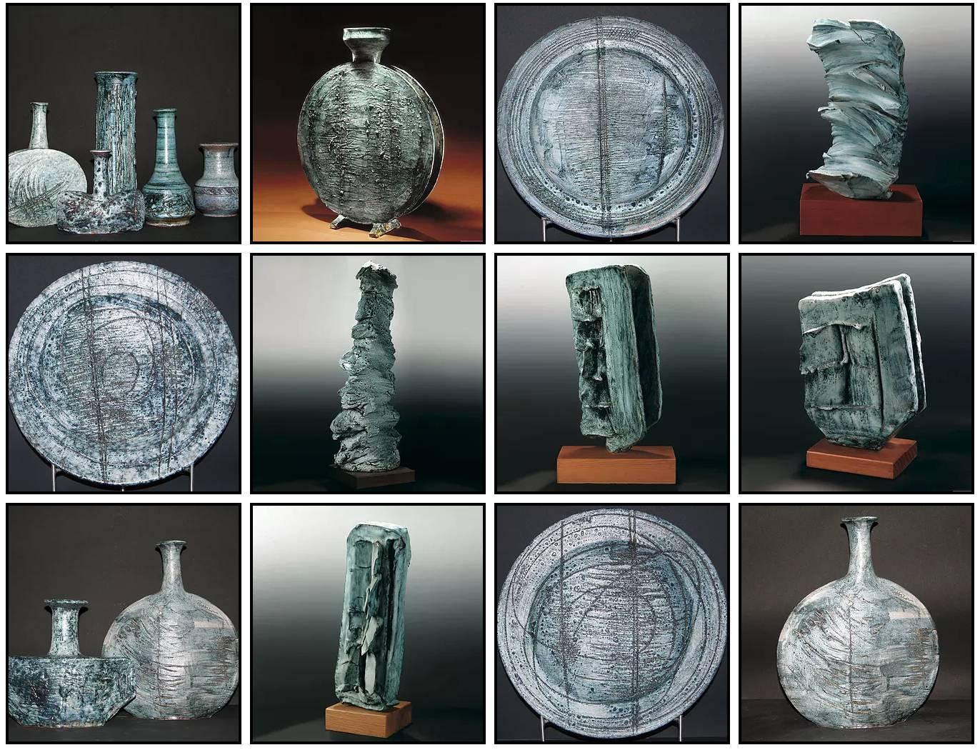 Vaso in ceramica di Giuseppe Rossicone, 1960 circa, Italia 1
