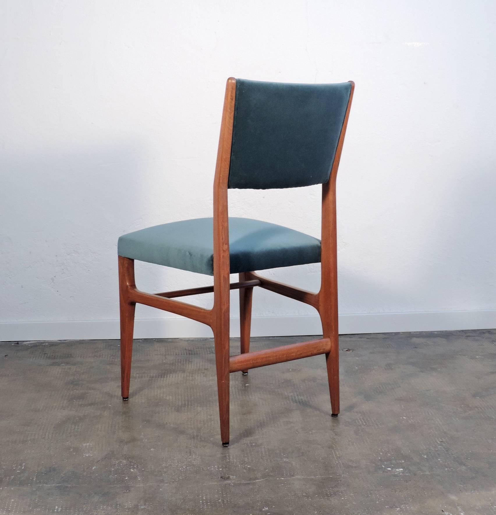 Italian Gio Ponti Pair of Chairs for Cassina