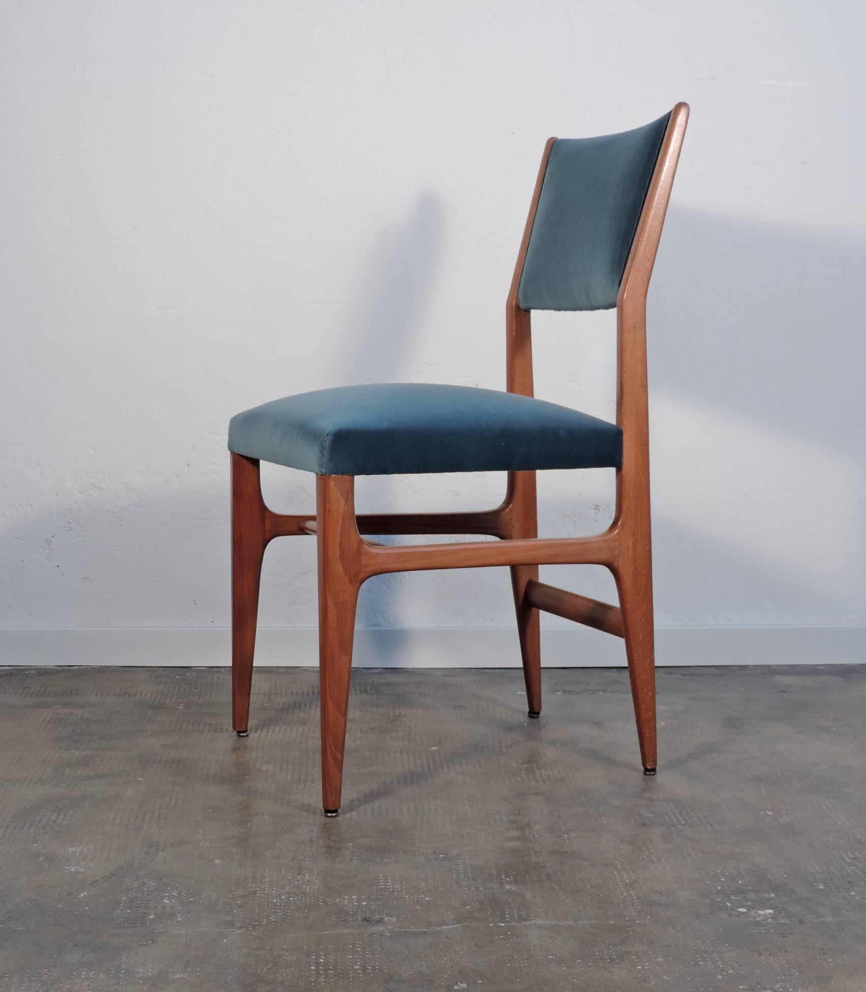 Mid-Century Modern Gio Ponti Pair of Chairs for Cassina