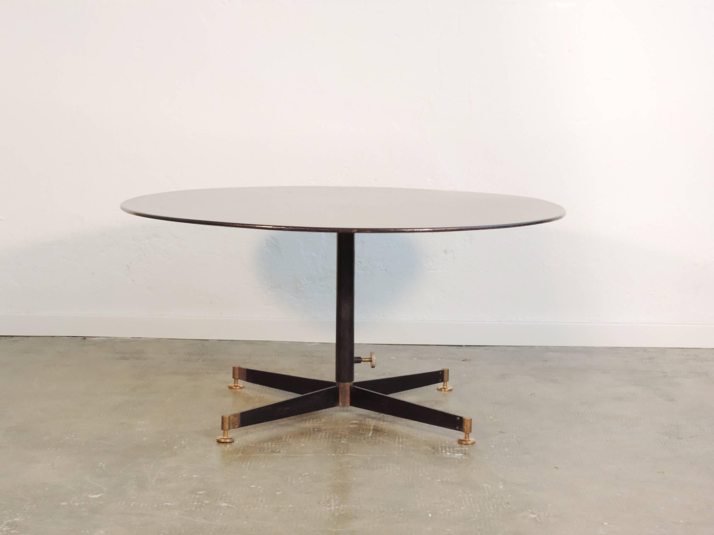 Mid-Century Modern Ignazio Gardella Adjustable Low Table for Azucena