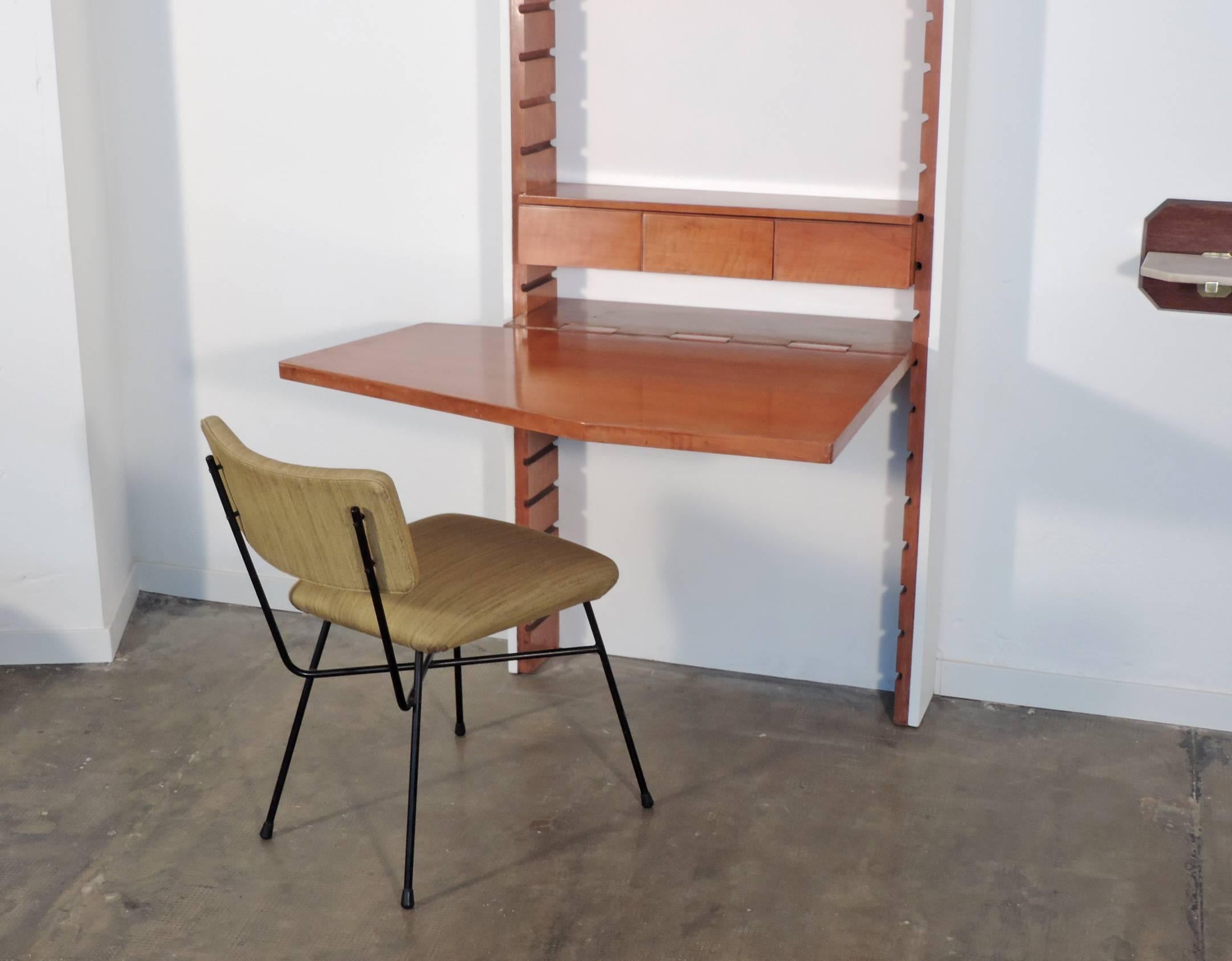 BBPR Unique Encased Library with Foldable Desk 3