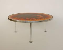 Bruno Contenotte "Metaphisica Quantica" Round Low Table
